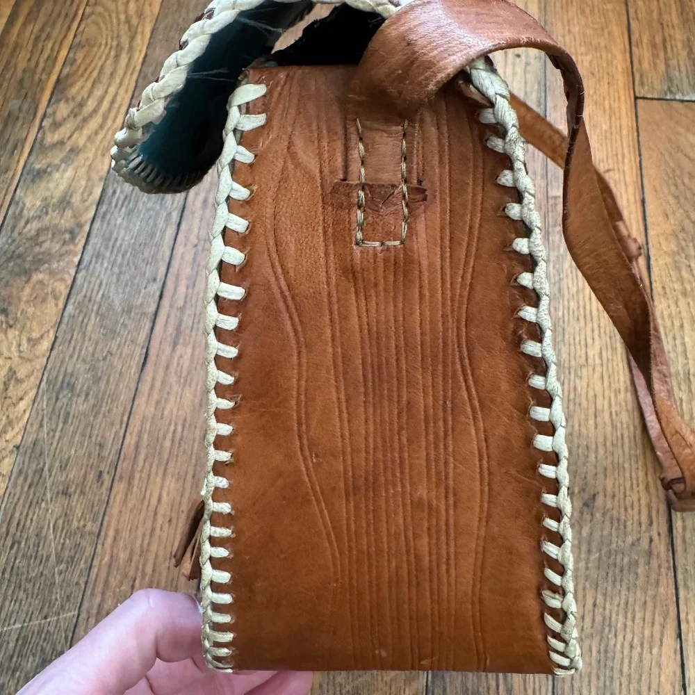 Vintage Handmade Snakeskin‎ Bag